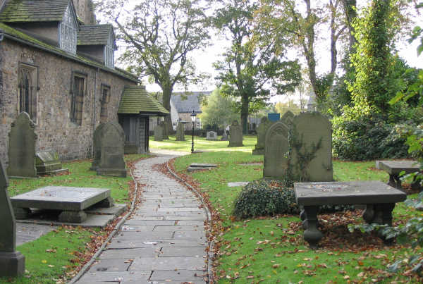 Whalley Churchyard